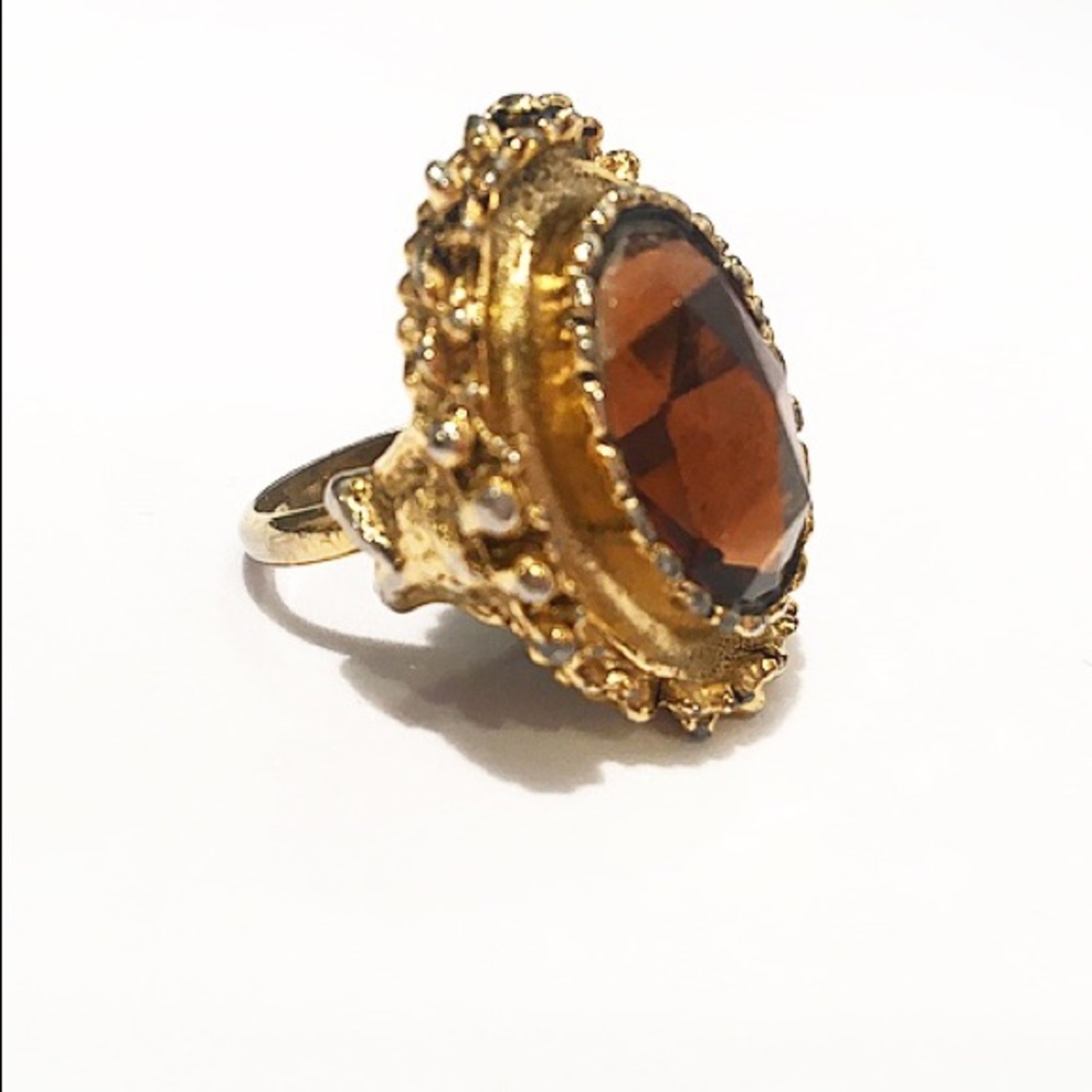 Vintage Amber Ring